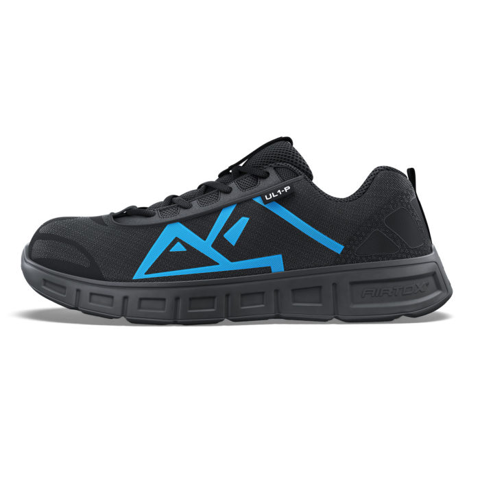 airtox UL1P safety shoes black laces